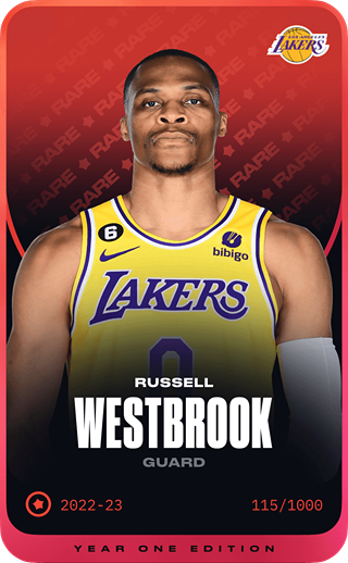 Russell Westbrook - rare