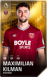 Maximilian Kilman - limited