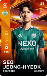 Seo Jeong-Hyeok - limited
