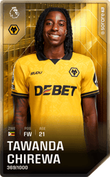 Tawanda Chirewa - limited