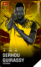 Serhou Guirassy - limited