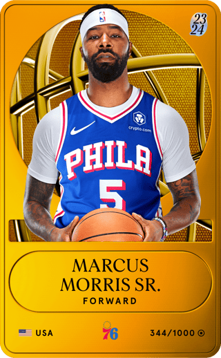Marcus Morris Sr. - limited