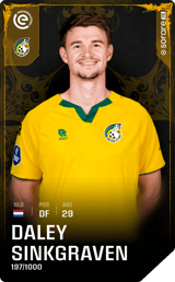 Daley Sinkgraven - limited