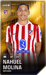 Nahuel Molina - limited