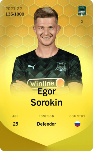 Egor Sorokin - limited