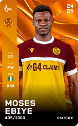 Moses Ebiye - limited