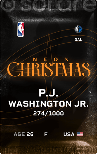 P.J. Washington Jr. - limited