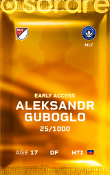 Aleksandr Guboglo - limited