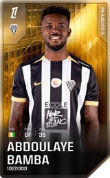 Abdoulaye Bamba - limited