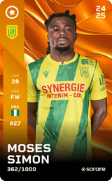 Moses Simon - limited