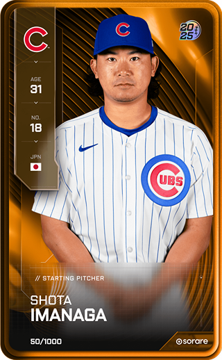 Shota Imanaga - limited