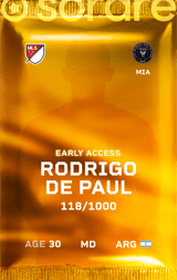 Rodrigo De Paul - limited