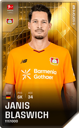 Janis Blaswich - limited