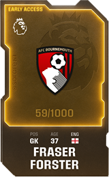 Fraser Forster - limited