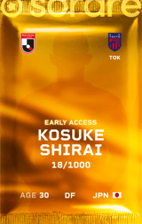Kosuke Shirai - limited