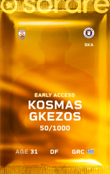 Kosmas Gkezos - limited