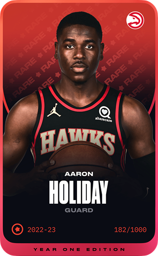 Aaron Holiday - rare