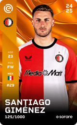 Santiago Giménez - limited
