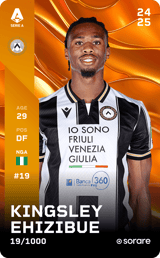 Kingsley Ehizibue - limited