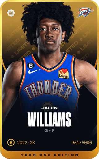Jalen Williams - limited