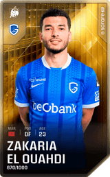Zakaria El Ouahdi - limited