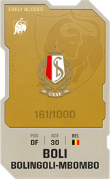 Boli Bolingoli-Mbombo - limited