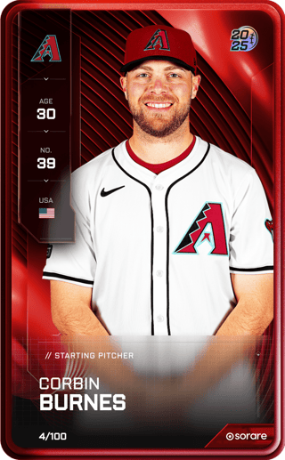 Corbin Burnes - rare