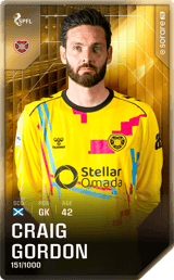 Craig Gordon - limited