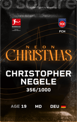 Christopher Negele - limited