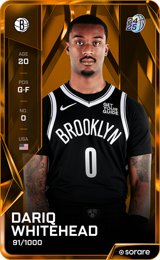 Dariq Whitehead - limited