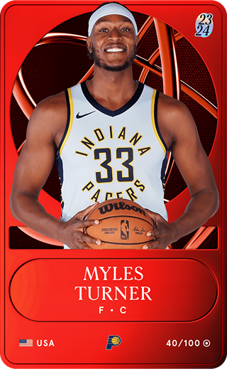 Myles Turner - rare