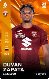 Duván Zapata - limited