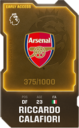 Riccardo Calafiori - limited