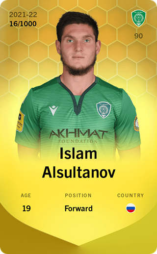 Islam Alsultanov - limited