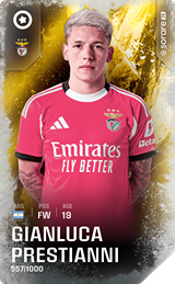 Gianluca Prestianni - limited