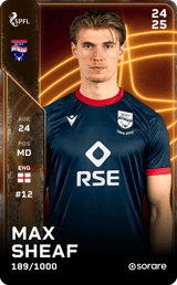 Max Sheaf - limited