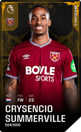 Crysencio Summerville - limited