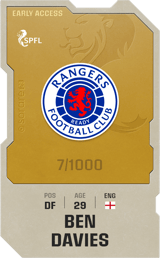 Ben Davies - limited