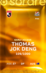 Thomas Jok Deng - limited