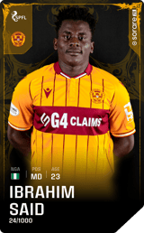 Ibrahim Said - limited