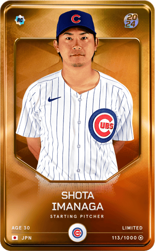 Shota Imanaga - limited