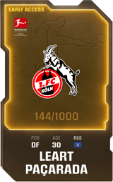 Leart Pacarada - limited