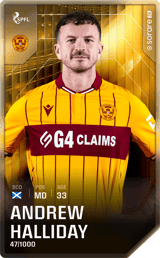 Andrew Halliday - limited