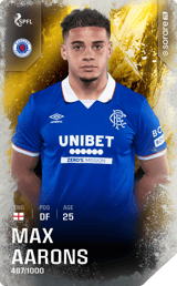 Max Aarons - limited