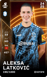 Aleksa Latković - limited