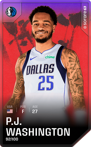 P.J. Washington - rare