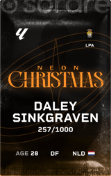Daley Sinkgraven - limited