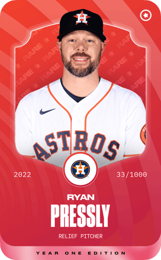 Ryan Pressly - rare