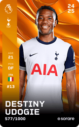 Destiny Udogie - limited