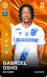Gabriel Osho - limited